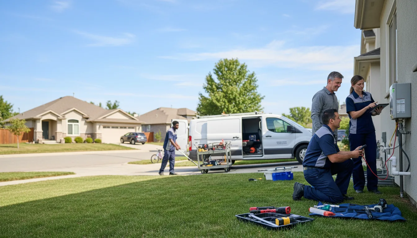Tankless water heater service in El Dorado, KS